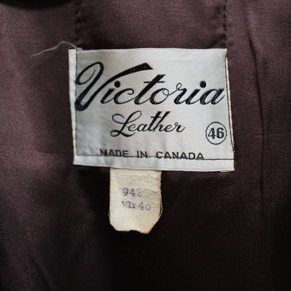 Victoria Leather Vintage jacket - Picture 2 of 4